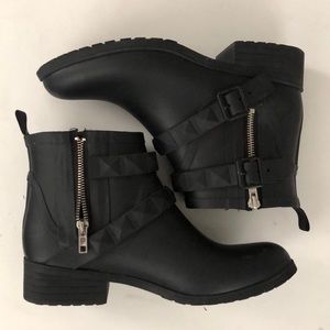 REBECCA MINKOFF waterproof boots